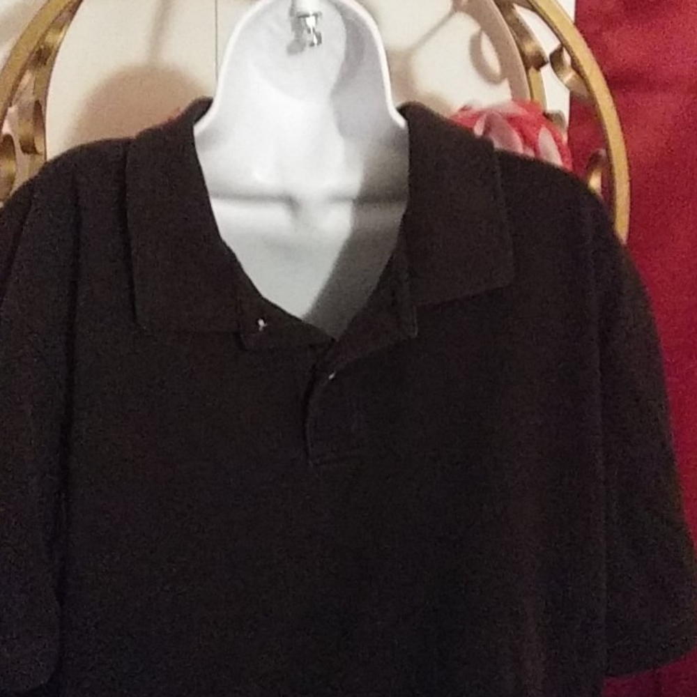 Men's black Faded Glory short sleeve shirt 2X